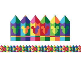 Geo Mickey® Pencils Extra Wide Deco Trim, 37 Feet