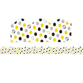 Peanuts® Touch of Class Dots Deco Trim® Extra Wide Die Cut
