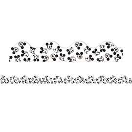 Mickey Mouse® Throwback Tossed Mickeys Deco Trim®, 37 Feet