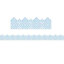 A Close-Knit Class Simple Diamond Deco Trim Extra Wide, 37 Feet