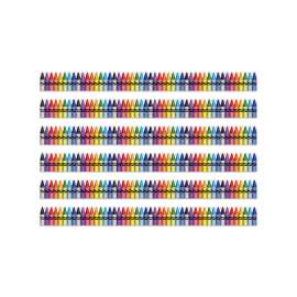 Crayola® Crayons Extra Wide Deco Trim®, 37 Feet Per Pack, 6 Packs