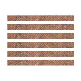 Curiosity Garden Brick Extra Wide Deco Trim®, 37 Feet Per Pack, 6 Packs