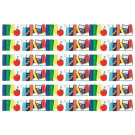 Books and Tools Extra Wide Deco Trim®, 37 Feet Per Pack, 6 Packs