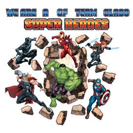 Marvel Bulletin Board Sets