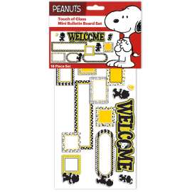 Peanuts® Touch of Class Welcome Mini Bulletin Board Set