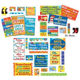 Dr. Seuss 35 Quotes Bulletin Board Set