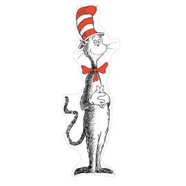 Giant Cat in the Hat Bulletin Board Set