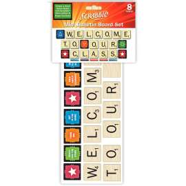 Scrabble Welcome to Our Class Mini Bulletin Board Set
