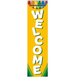 Crayola® Welcome Vertical Banner