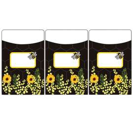 The Hive Library Pockets, 35 Per Pack, 3 Packs