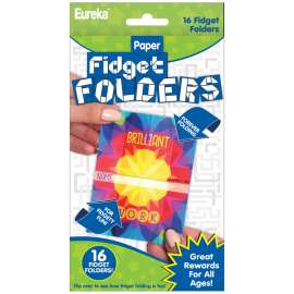 Kaleidoscope Fidget Folder, Pack of 16