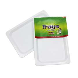 Plastic Trays, Set of 4