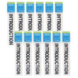 Science Fair Project Titles, Black, 13 Per Pack, 12 packs