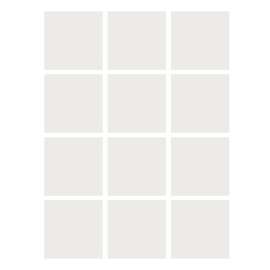 Dry Erase Stickables with Dry Erase Marker, White, 5" x 5", 12 Per Pack, 2 Packs