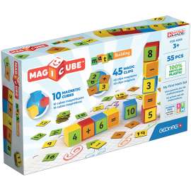 Magicube Math Building Set, Recycled, 55 Pieces