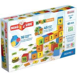 Magicube Math Building Set, Recycled, 61 Pieces