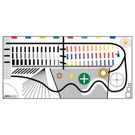 Robotics Challenge Mat - General Skills Mat, FLL Size