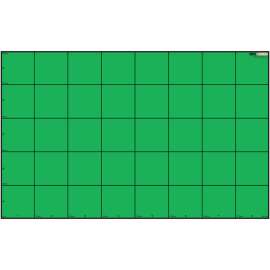 Wonder League Robotics Competition Green Screen Mat, 150cm x 240cm with 30cm Grid