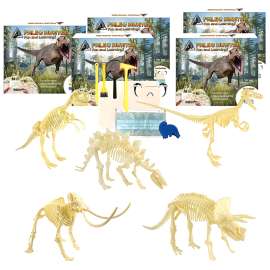 Paleo Hunter Dig Kit for STEAM Education - All Five Dinosaurs
