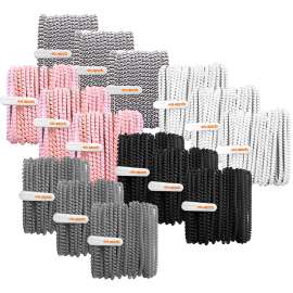 Skooob Tangle Free Earbud Covers - Assorted Colors - 3 Each of 5 Colors - Pack of 15
