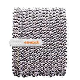 Skooob Tangle Free Earbud Covers - Black/White