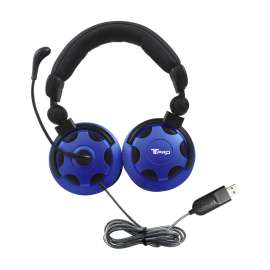 T-PRO USB Headset With Noise-Cancelling Microphone Custom-Made For School Testing