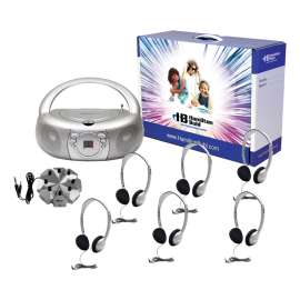 6-Station, Basic CD, AM/FM Listening Center