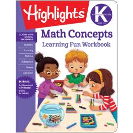 Learning Fun Workbooks, Kindergarten Math Concepts