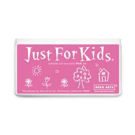 Jumbo Just for Kids Stamp Pad, Pink