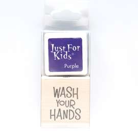 Just for Kids® Wash Your Hands Herokids Stamp With Ink