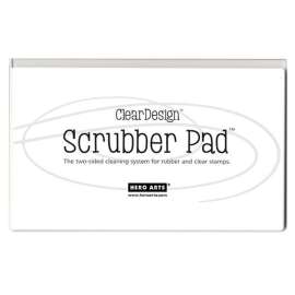 Clear Design Scrubber Pad