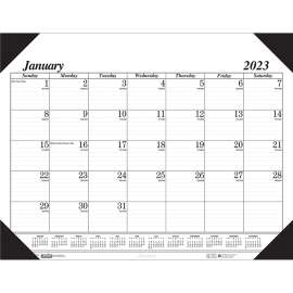 Academic Economy Desk Pad, 12 months, January-December