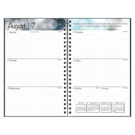 Academic Weekly Assignment Book, Black