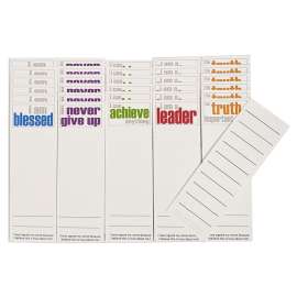 Page Keepers Bookmarks, Encouragement Booster Set, 6 Each of 5 Titles, Set of 30