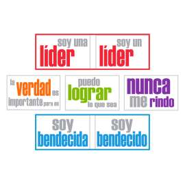 Encouragement Posters, Spanish, Pack of 5
