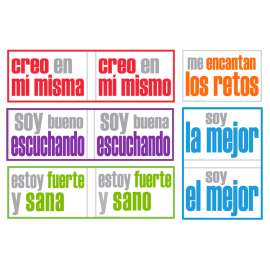 Positivity Posters, Spanish, Pack of 5