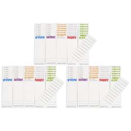 Page Keepers Bookmarks, Confidence Booster Set, 30 Per Set, 3 Sets