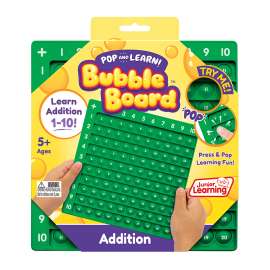 Addition Pop and Learn Bubble Board