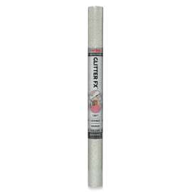 Glitter FX Silver Adhesive Liner, 18" x 6'