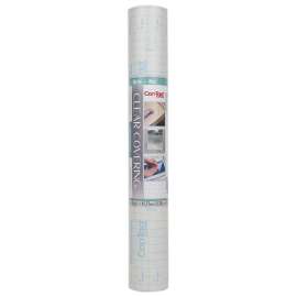 Clear Cover Adhesive Covering, Clear, 18" x 50 ft, Matte