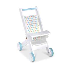 Mine to Love Wooden Play Stroller