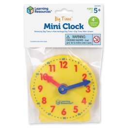 Big Time Mini Clock, 4"