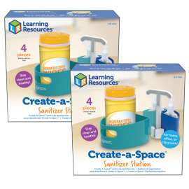 Create-A-Space Sanitizer Station, Pack of 2