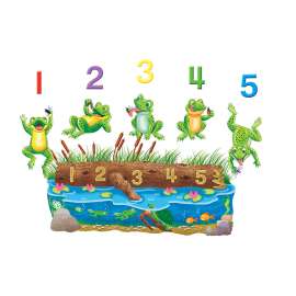 Five Speckled Frogs Flannelboard Set