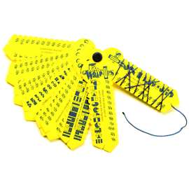 Fraction Wrap-Up Keys, Set of 10
