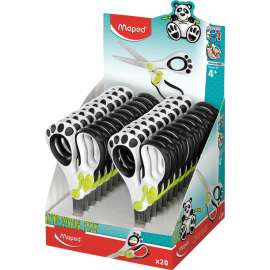 Koopy Spring-Assisted Educational Scissors, 5" Display of 20