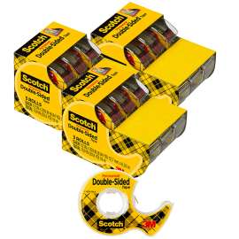 Double Sided Tape - 3 Rolls Per Pack, 3 Packs