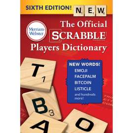 The Official SCRABBLE Players Dictionary, 6th Ed. Hardcover