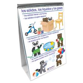 Exploring Matter Curriculum Mastery Flip Chart Set, Age 5 to 8, Spanish