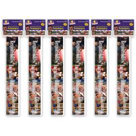 All Around the Board Trimmers, Character Education, 43 Feet Per Pack, 6 Packs